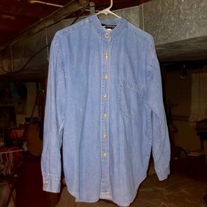 Vintage denim button-up men’s SMALL